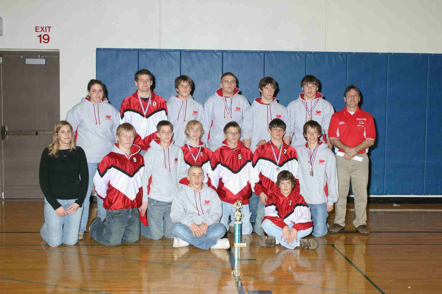 Wrestling Team Little Chute Tournament Dec. 2006