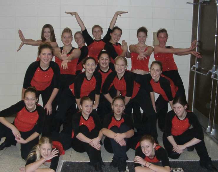 2001-2002 Dance Team