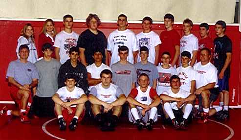 Wrestling Team Preseason Picture 2003-2004