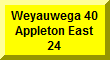 Click Here To Go To Appleton East Results